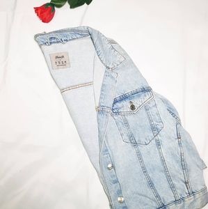 Oversize boyfriend denim jacket